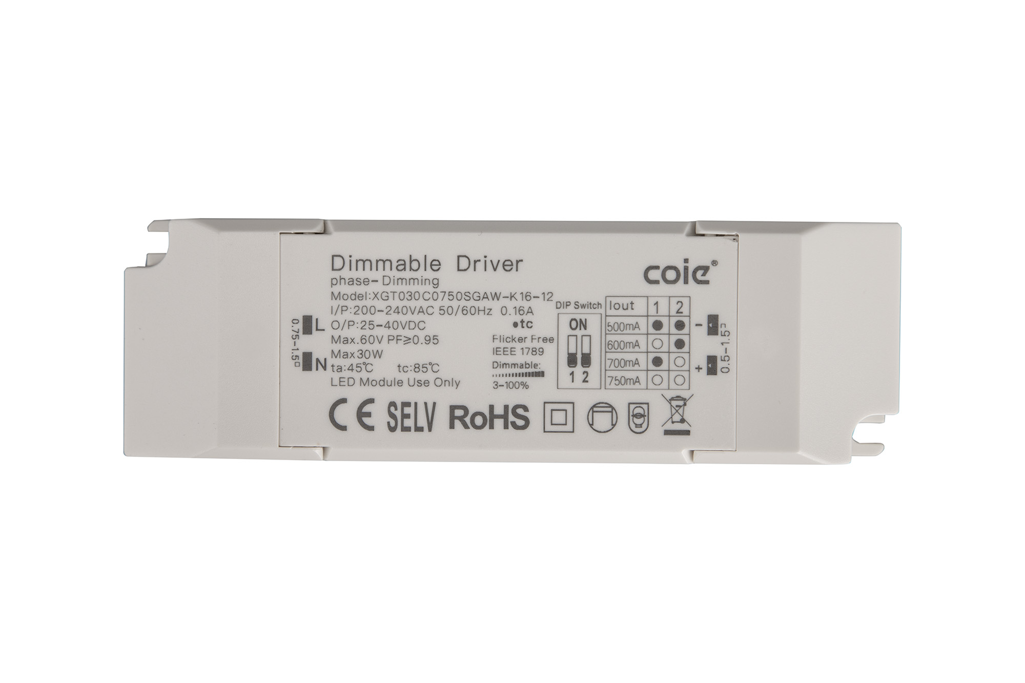 M8805  Sunset, 30W, 750mA, LED Driver, Phase Cut, 5yrs Warranty